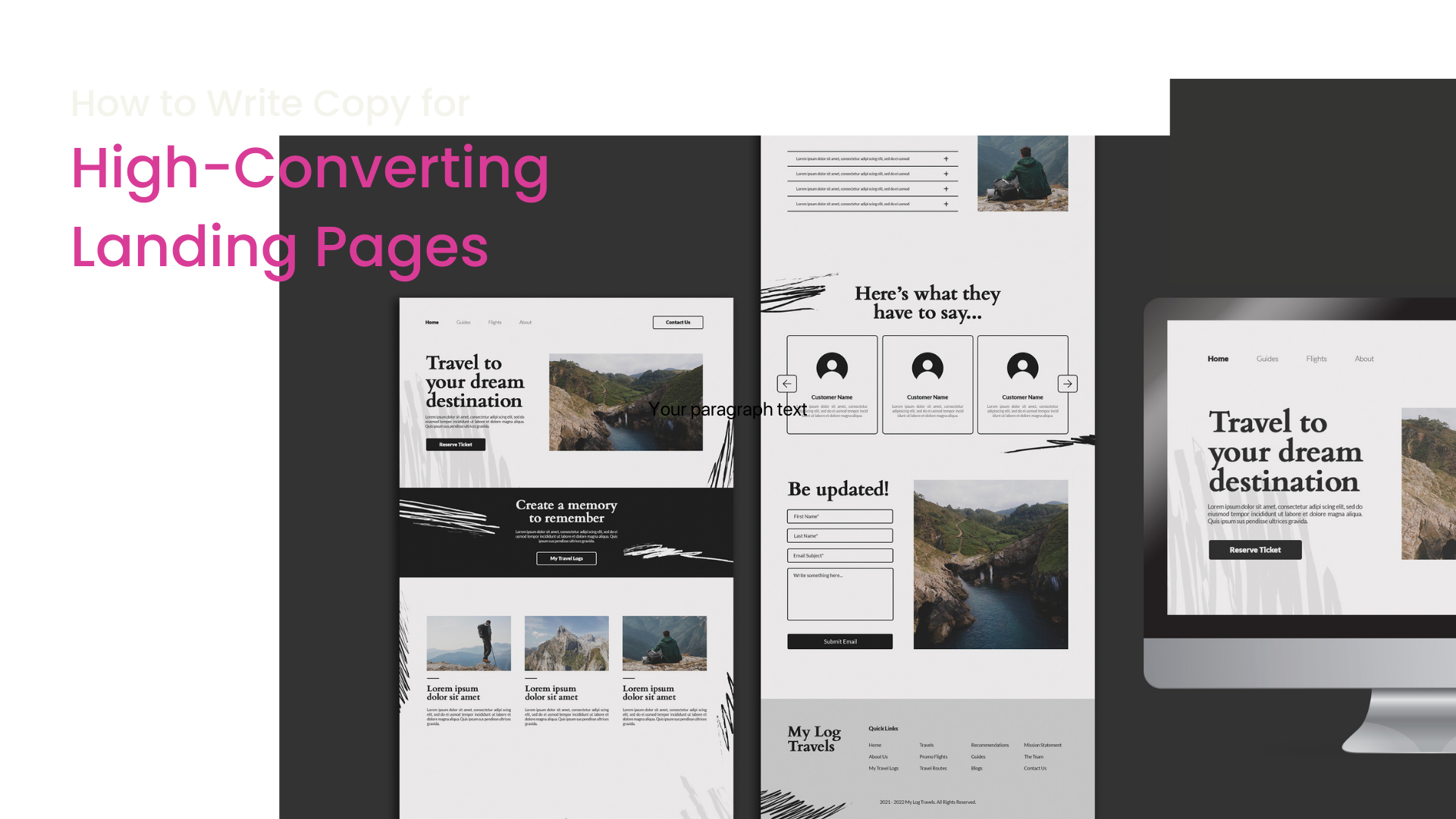 How to Write Copy for HighConverting Landing Pages